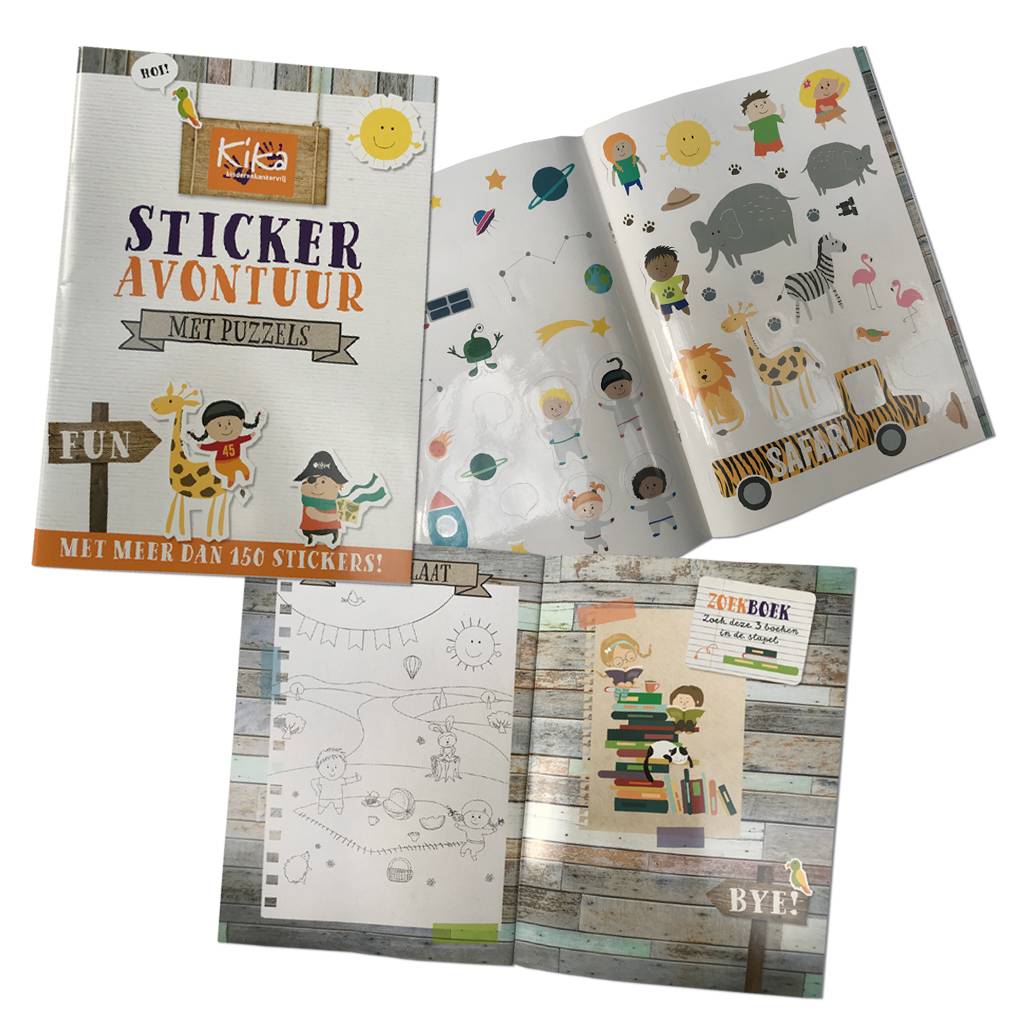 KiKa stickerboek