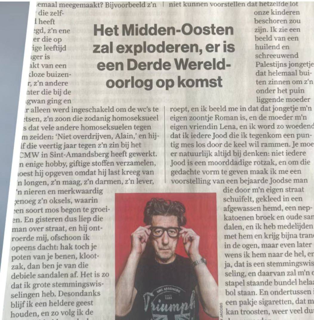 Over antisemitisme: Herman Brusselmans en Arnon Grunberg, Theo van Gogh en  Leon de Winter | Netkwesties