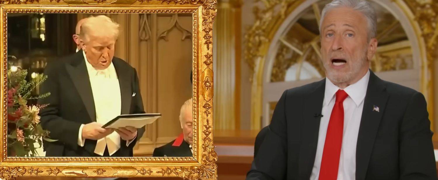 Zuckerberg verslikt zich in zijn bril en briljante satire van Jon Stewart