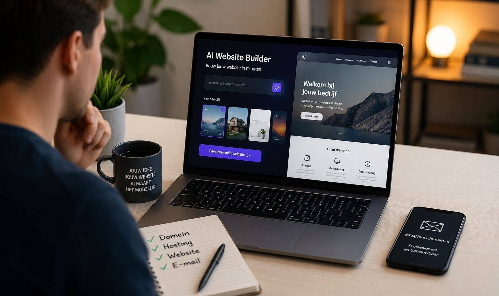AI maakt websites bouwen eenvoudiger dan ooit: waar moet je op letten?