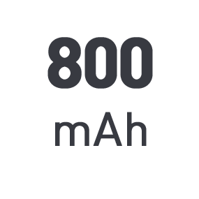 800 mAh