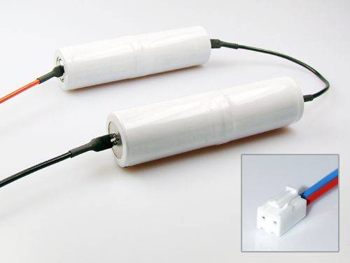 Accu noodverlichting Ni-Cd 4500 mAh 6,0 Volt