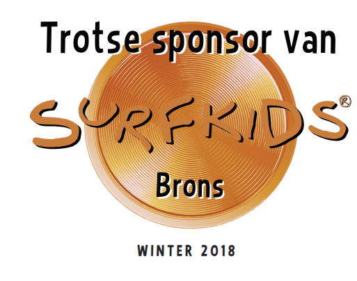 YellowBee is trotse sponsor van SurfKids