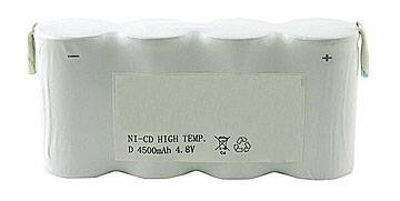 Accu noodverlichting Ni-Cd 4500 mAh 4,8 Volt