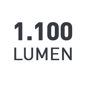 Lichtsterkte: 1100 Lumen