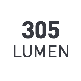 Lichtsterkte: 305 Lumen
