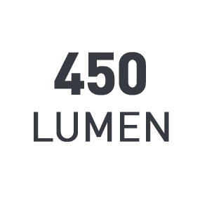 Lichtsterkte: 450 Lumen