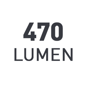 Lichtsterkte: 470 Lumen